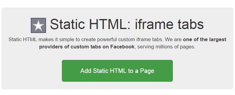 Add_static_html_to_a_page