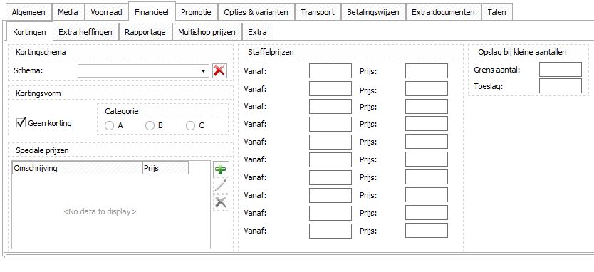 ArtikelenFinancieelKortingen