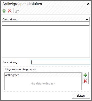 Artikelgroepenuitsluiten