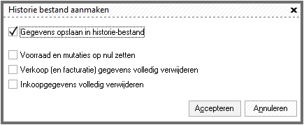 historie-bestand-aanmaken