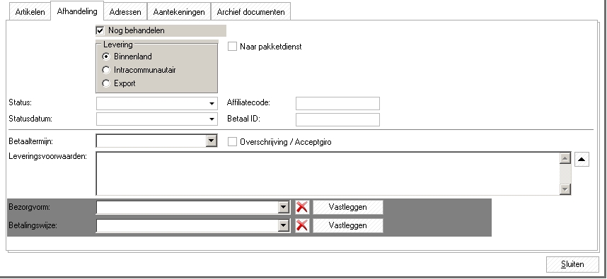 verkopen-afhandeling